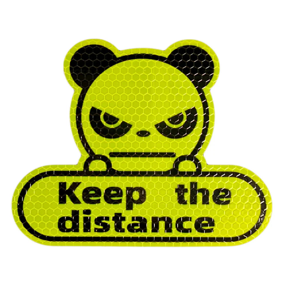 1PC Strongly Car Reflective Stickers Car Anticollision Warning Safety Reminder Tape Sticker Auto Exterior Reflective Sticker