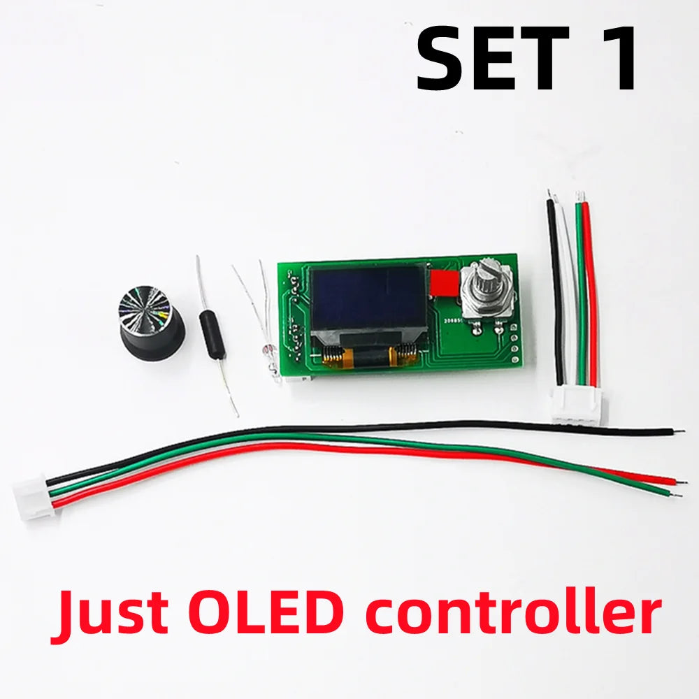 STC OLED  2023 Temperature Controller For DIY Soldering Station Kits T12 Iron Tips Electric Tools Auto-Sleep Quick Heat