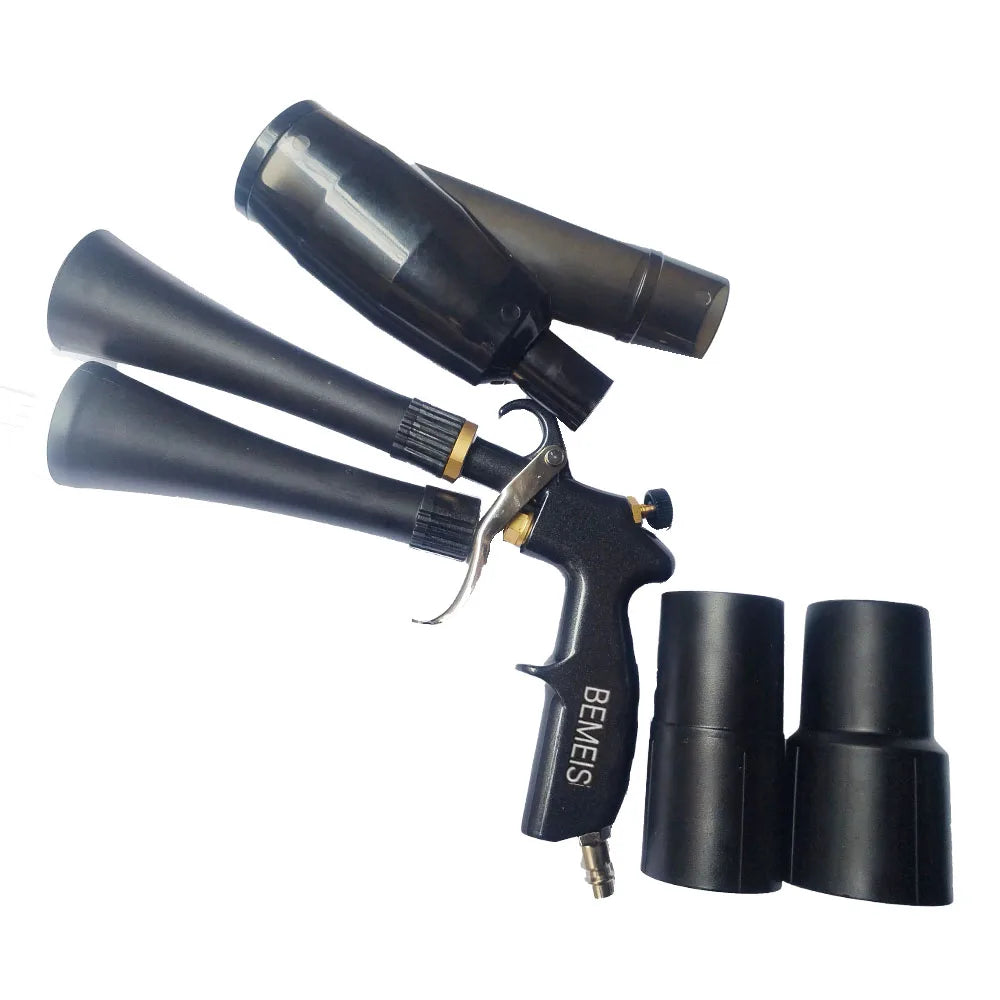Car Interior Detailing Air Blow Tornador Gun &vacunm Gun ,Cleaning Tornado Gun Quickly Blasts Dirt and Dust