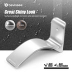 BEVINSEE Aluminium Seatbelt Extender Handover Fix Attachment for BMW E92 335i 328i 325i 320i 330i 320d 325d 330d 2005-2013