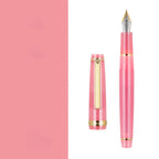 Jinhao 82 Fountain Pen Golden Clip EF/F/M Nib Acrylic Ink Pen Luxury Writing Pens for Stationery Business Office School Supplies