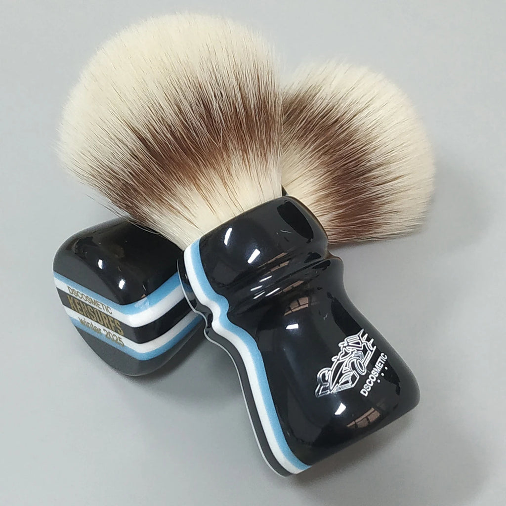 Dscosmetic KENSURFSFL new FL Soft synthetic hair shaving brush for man wet shaving with F1 handle