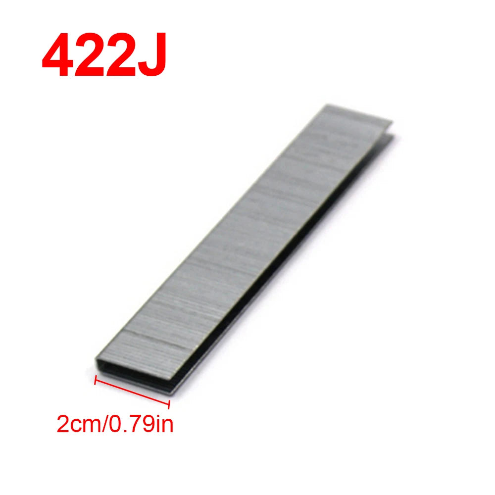 3610Pcs 410J 413J 416J 419J 422J Staple Framing Tacker U Shaped Nail For Electric Stapler Gun Furniture Cabinet Woodworking