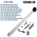 For KTM 125 150 250 300 350 450 500 530 XC XC-F XC-W XCF-W EXC EXC-F TPI Six Days 2008-2025 Motorcycle Side Stand Kickstand Kit