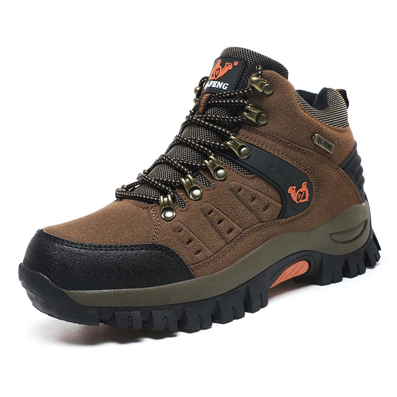 2025 Plus Size Couples Outdoor Mountain Desert Climbing shoes Men Women Ankle Hiking Boots Fashion Classic Trekking Footwear