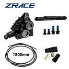 ZRACE XG4 Road Hydraulic Brake Caliper Flat Mount Four-piston Caliper, Ice Technology Brake Pads, CNC lightweight