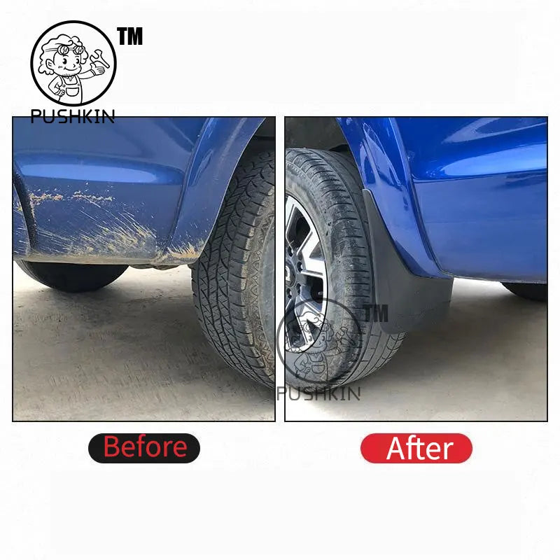 For Great Wall GWM Cannon POER 2023 2024 2025 Car Mud Flaps Fender Front And Rear Wheels Mudflaps Splash Guard Protection