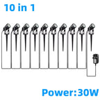 Led Garden Lights Outdoor Lawn Lamp Safety Low Voltage Street Lights IP65 Waterproof 2/4/6/12 in 1 Landscape Lighting Warm White