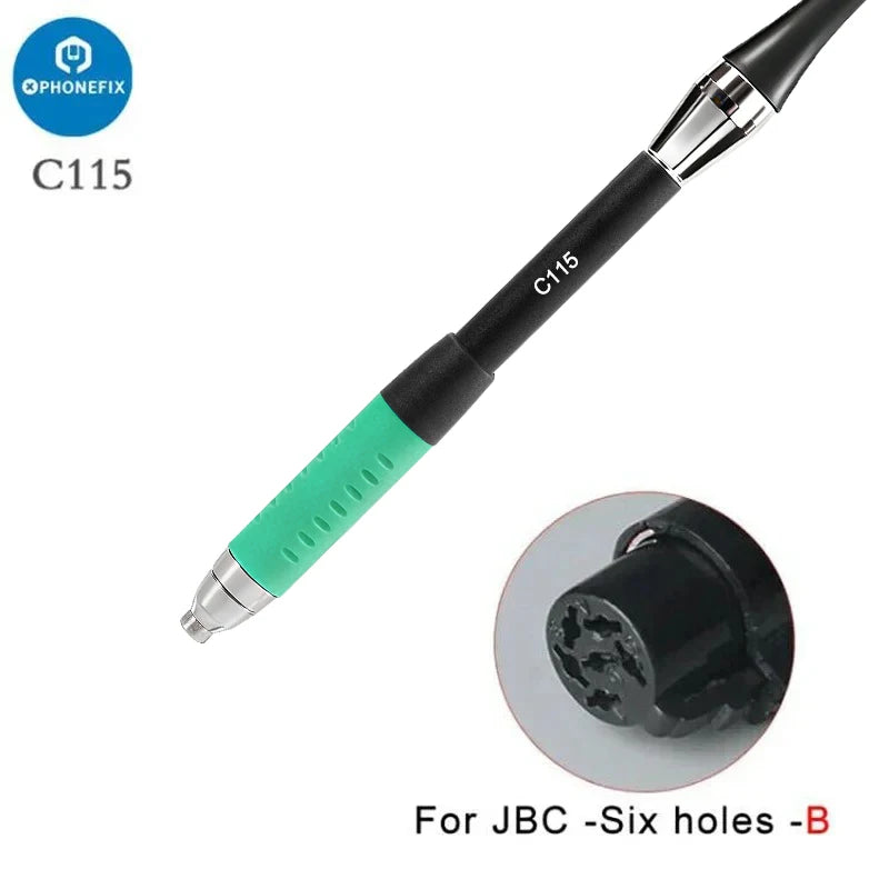 Universal 6PIN 5PIN T210 T245 T115 Handle for JBC Aixun Aifen i2C Precision Soldering Station Phone SMD PCB Welding Tools