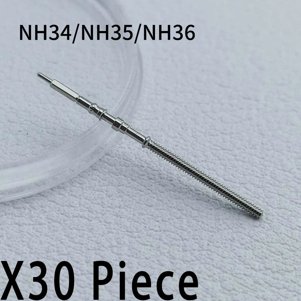 NH35 Stems 10Pcs/3Pcs Movement Watch Stem Crown Kit Watch Parts For NH34 NH35 NH36 VK63 Miyota8215 Stem Spare Parts High Quality