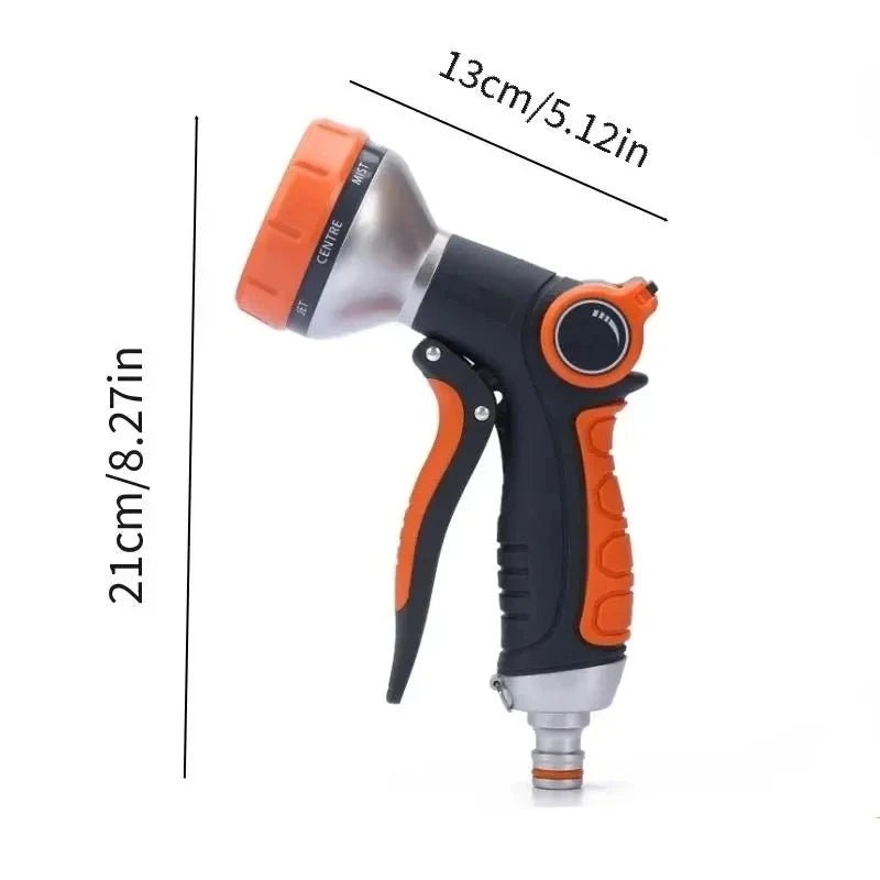 NEW Water Gun High-Pressure Water Spray Gun Car Washer Hose Nozzle Garden Watering Sprinkler Sprinkler Cleaning Water Gun