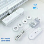 WIFI Smart Motorized Roller Blinds Motor Tuya Zigbee Shades Drive Shutter Shadows App Control Lifting Curtain Open Close Driver