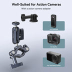 SmallRig Bike Motorcycle Handlebar Mount for Gopro, Pole and Roll Bar Mount for Gopro for Insta360 for DJI Action Cameras -4191