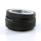 M42-NZ/T Macro Tilt Adapter For M42 Screw lens to Nikon Z mount Z7 Z6 Z5 Z8 Z9 Z50 Z30 ZFC ZF Camera