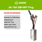 JN Ebike Controller 36V 48V 15A 17A 22A 25A 30A 35A Control System with 6 9 12 Mosfets for Electric Scooter Conversion Parts