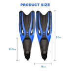 Professional Diving Fins Flexible Comfort TPR Non-Slip Swimming Rubber Snorkeling Swim Flippers Water Sports Beach Shoes