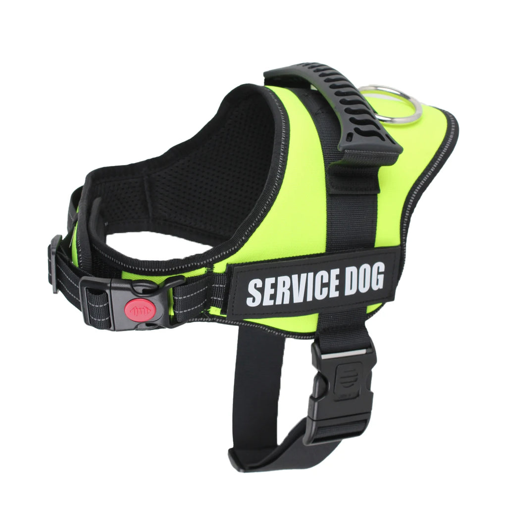 Dogs Harness Customizable Personalized Patches Dog Vest Eazy Control Handle Adjustable Backing Small Medium Large Pet Dog Collar