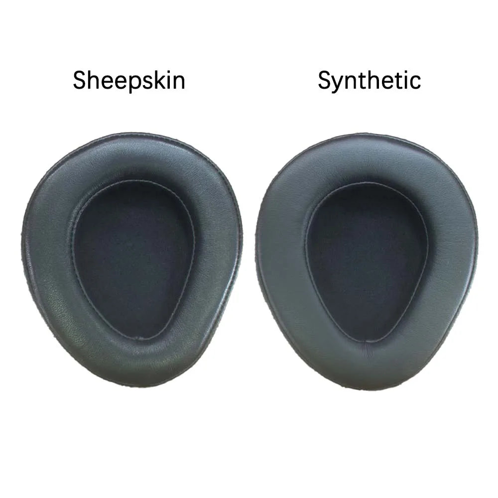 Sheepskin Leather Ear Pads Cushions for AudioQuest Nighthawk Headphones 1 Pair
