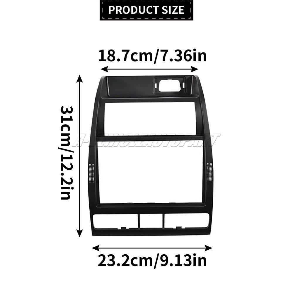 1M0863263 For Seat Leon Mk1 Toledo Mk2 1998 - 2006 New Air Outlet Radio Frame Central Console Panel Cover black car accessories