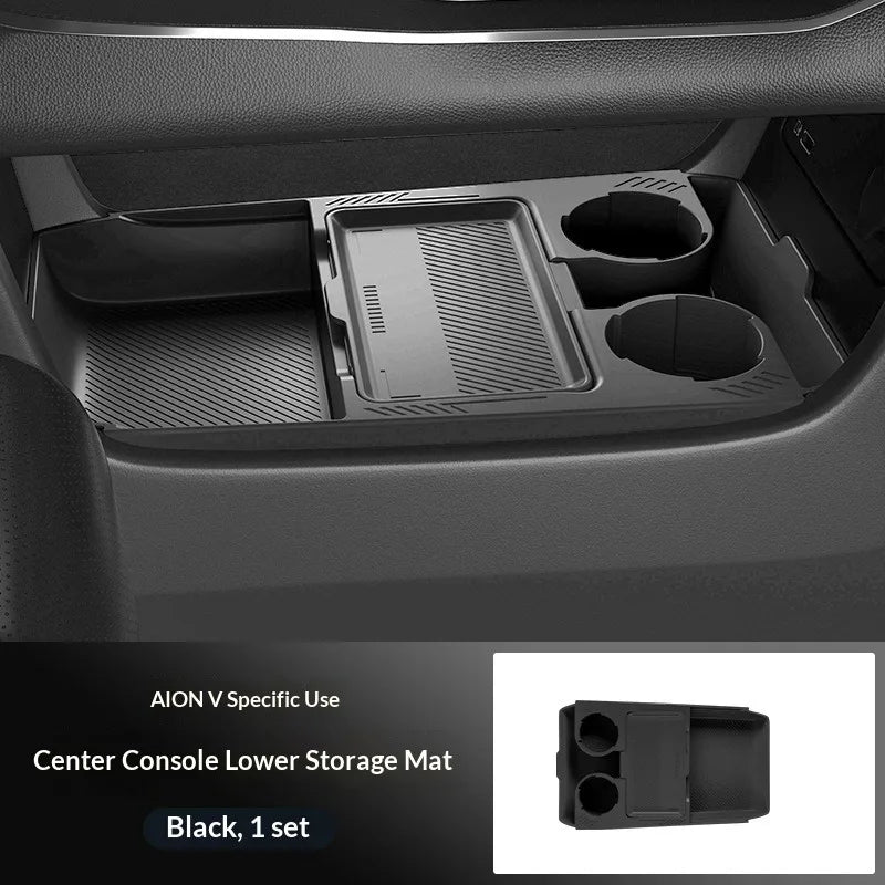 Suitable for 26 Models of Gac Aion I60/aion V Under-center Console Storage Box Multi-functional Lower Storage Box Accessories