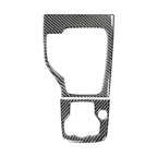 For Mazda 3 Axela 2014-2019 Center Control Gear Panel Decor Carbon Fiber Cover Trim Strip Inside Car Interior Accessories