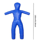 Grappling Training Dummy Boxing Equipment Unfilled Mannequin Sturdy Multiuse Kickboxing Training Prop PU Leather 130cm