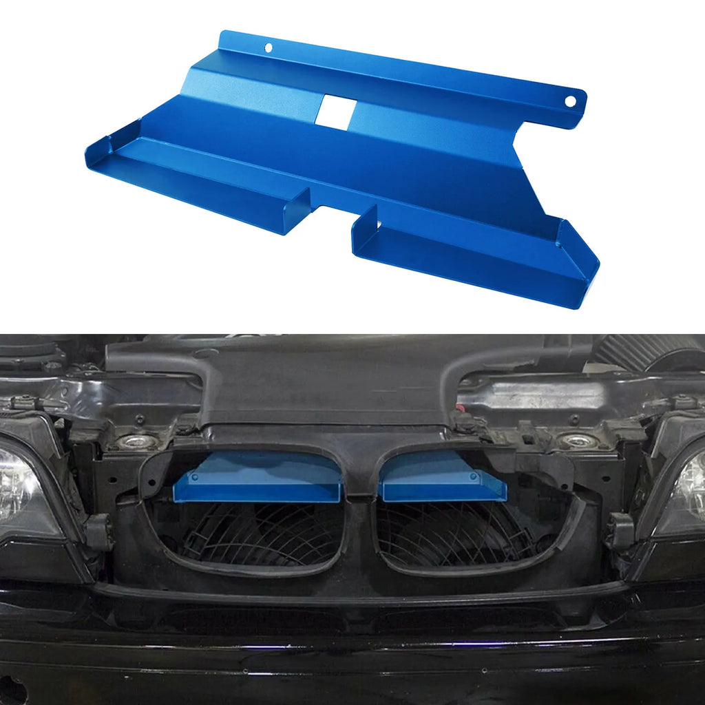 BEVINSEE Alloy Cold Air Intake Scoop for BMW 3 Series E46 316i 318i 320i 318ci 320ci 325i 316ci 325ci 330i 330ci 325xi M54 M52TU