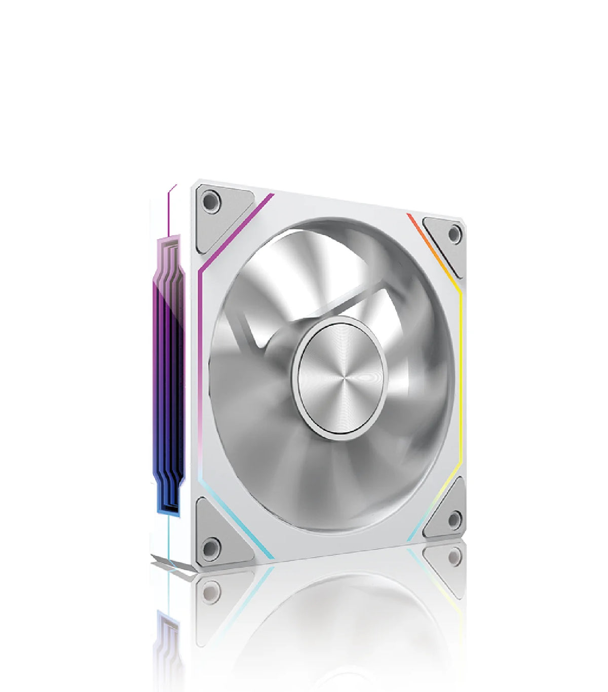LDPCSJ OEM PRISM 5 PRO Computer Chassis Fan 12cm ARGB 4 Pin PWM Quiet Cooling Fan 12V Large Air Volume 45.2CFM/600-1800RPM
