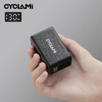 Tire Pressure Display Automatic Air Pump 130 PSI Portable Pocket Electric CYCLAMI AM6 Mountain Road Bicycle Tire Inflator Pump