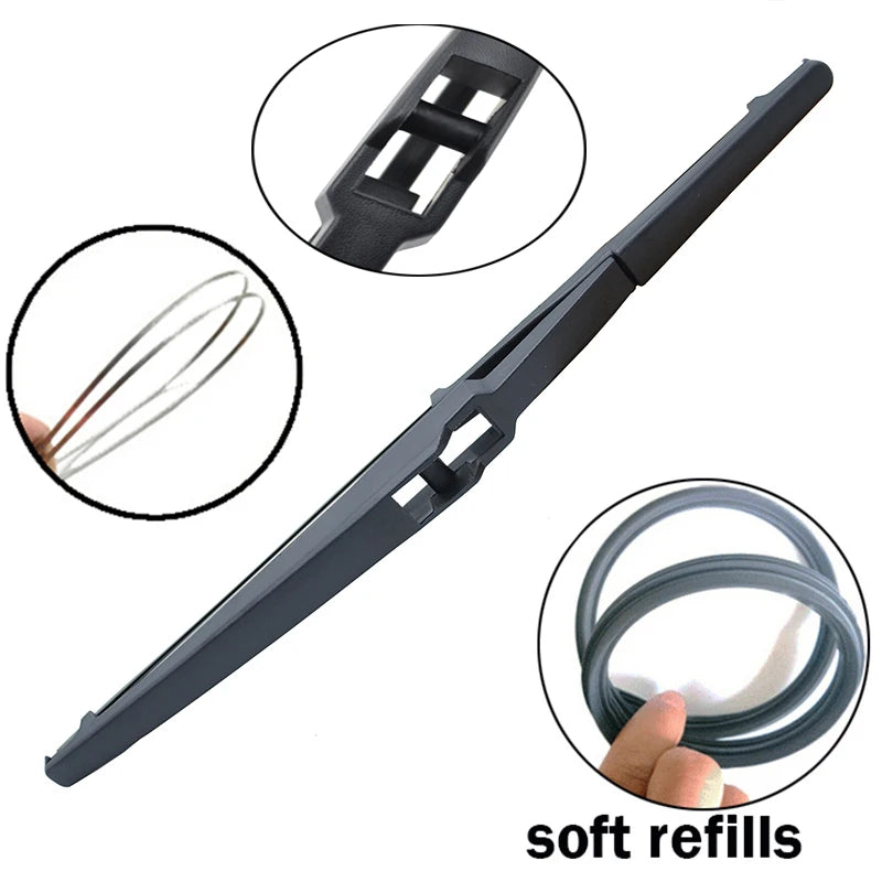 Xukey 3Pcs Front Rear Windscreen Wiper Blades Kit For Lexus NX 200 300 NX200 NX200t NX300h 2014 2015 2016 2017 2018 26" 16"12"