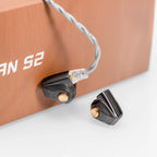 DUNU Titan S2 / TitanS 2 Dual-Chamber & Magnetic Circuit Dynamic Driver In-Ear Earphones with 3.5mm+4.4mm lnterchangeable Plug