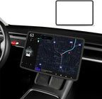 For Tesla Juniper Y Highland 3 YL Silicone Central Control Screen Frame Cover Anti-Scratch Edge Protector Car Interior Accessori