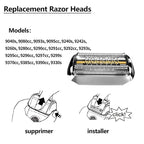 92B 92S Foil&Cutter CASSETTE HEAD Fit Braun Series 9 S9 Shaver 9080CC 9240S 9242S 9260S 9280CC 9290SS 9290CC 9291CC 9292CC