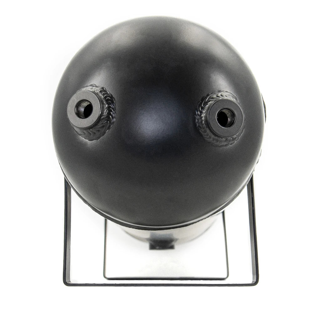 3/4/5 Gallon Aluminum Air Cylinder Air Tank Pneumatic Air Suspension System Tunning Vehicle Parts 1/4 NPT Holes