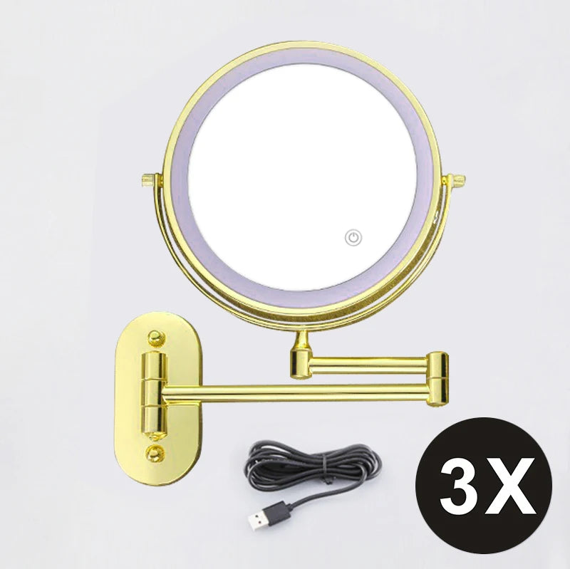 8in Gold USB 3X