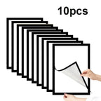 2/3/5/10pcs A4 8x12Inch Rubber Magnet poster frame Soft Self Diamond Painting Frames A4 Canvas Frames Advertising display frame
