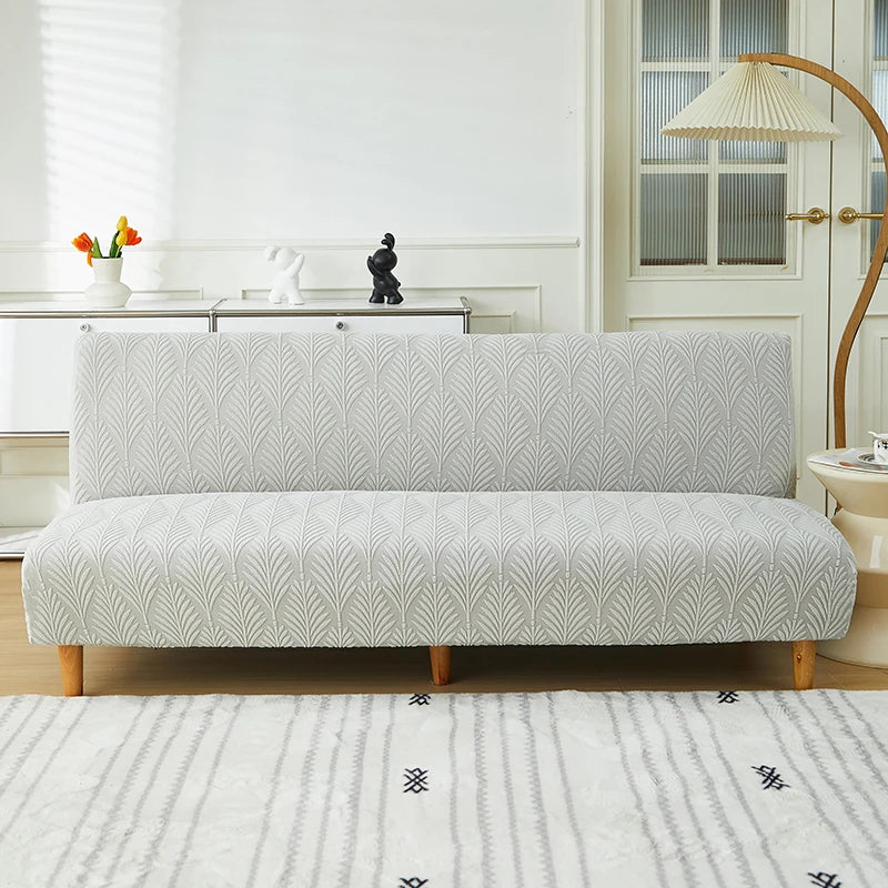 1 PC New Jacquard Sofa Bed Cover Stretch Futon Cover For Living Room dustproof washable Slipcover of Sofa Bed