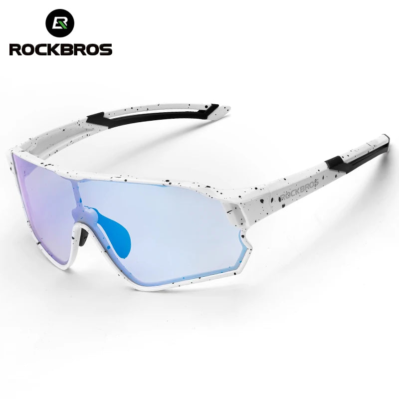 ROCKBROS Sunglasses Girls Boys Polarized Photochromic Goggles Children Out Sports Riding UV Radiation Protection Eyeglasses