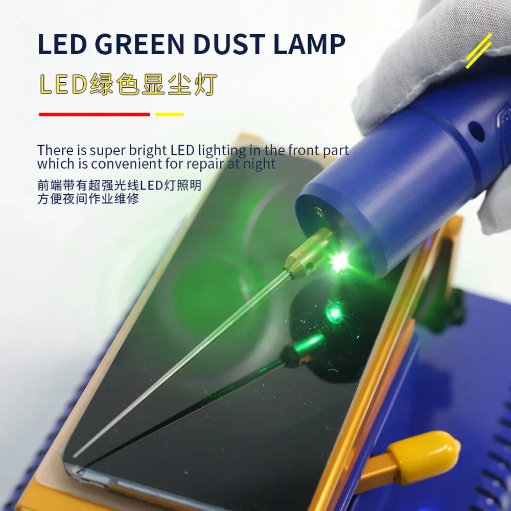 Mechanic IR14 Electric OCA Glue Remover Tool With Led Display For Phone Screen OCA Polarized Clean Electric Grinder Hand Tools