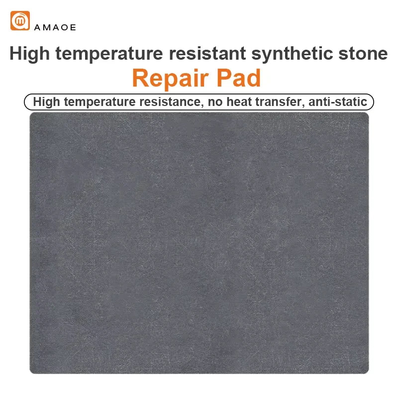 AMAOE M81 Working Mat or Mobile Phone Repair Anti-static Synthetic Stone  High Temperature Resistant Workbench Table Pad