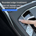For BMW 3 Series i3 G20 2020-2026 The stitching and sponge interior accessories on both sides of the central control gear panel