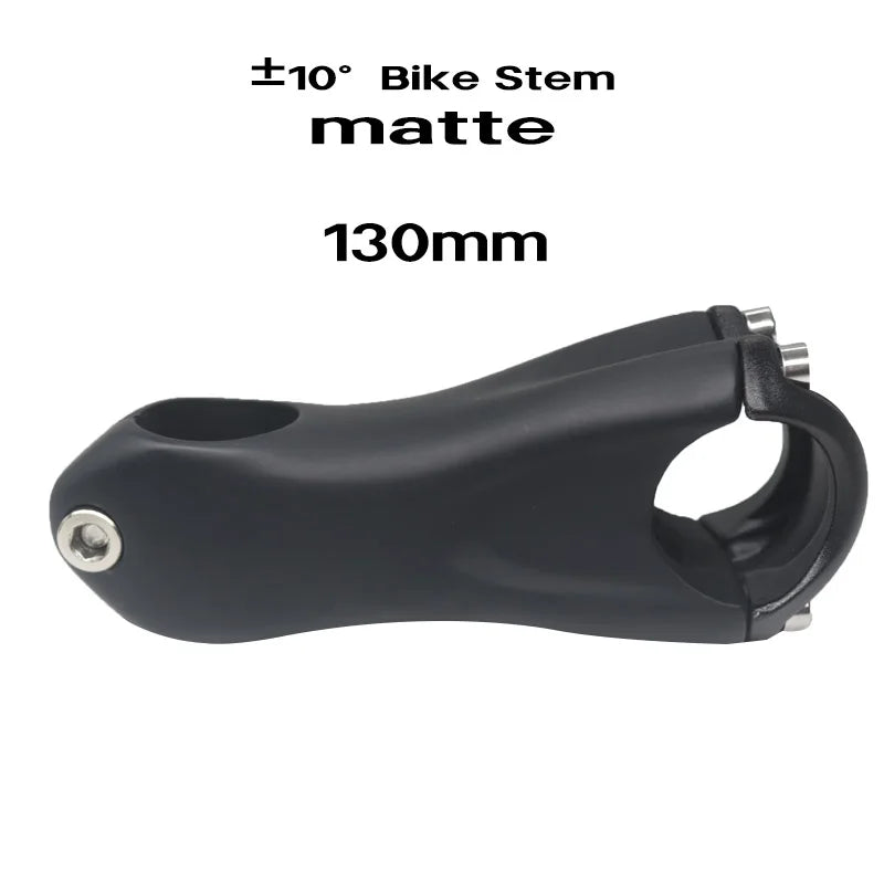 Bicycle Stem Carbon MTB/Road Bike ±10 degrees Stems 80/90/110/110/120/130mm 28.6 mm fork  31.8mm handlebar bike frame parts