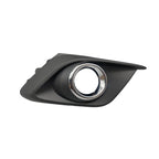For Mazda 3 Axela 2014 2015 2016 Front Bumper Lamp Shell Fog Light Grille Cover Headlight Fog Lamp Frame Hood Auto Accessories