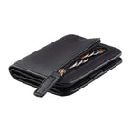 Wallet for Women RFID Blocking Small Compact Bifold Leather Pocket Wallet Ladies Mini Purse with ID Window