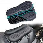 Motorcycle Seat Cushion 3D Honeycomb Gel - Universal Breathable Pad, Anti-Slip & Shock-Absorbing for Harley/Honda/Yamaha