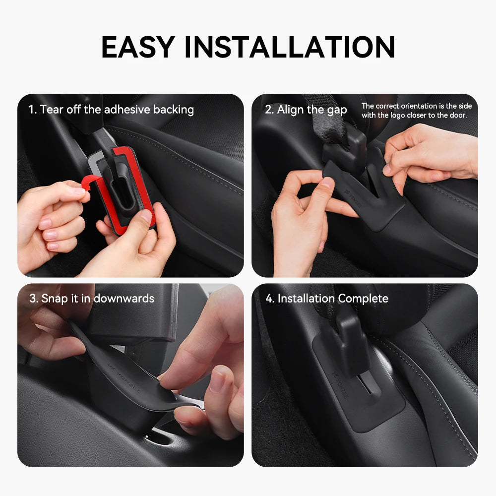 YZ For Tesla Model 3 Y Juniper Highland Car Seat Gap Filler Side Seam Styling Leak-proof Filling Silicone Cover Accessories