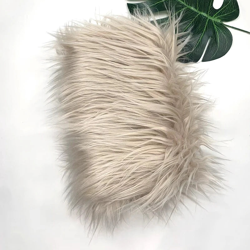Sewbato faux fur fabric plush simulation fur cloth for sewing cosplay 160x50cm