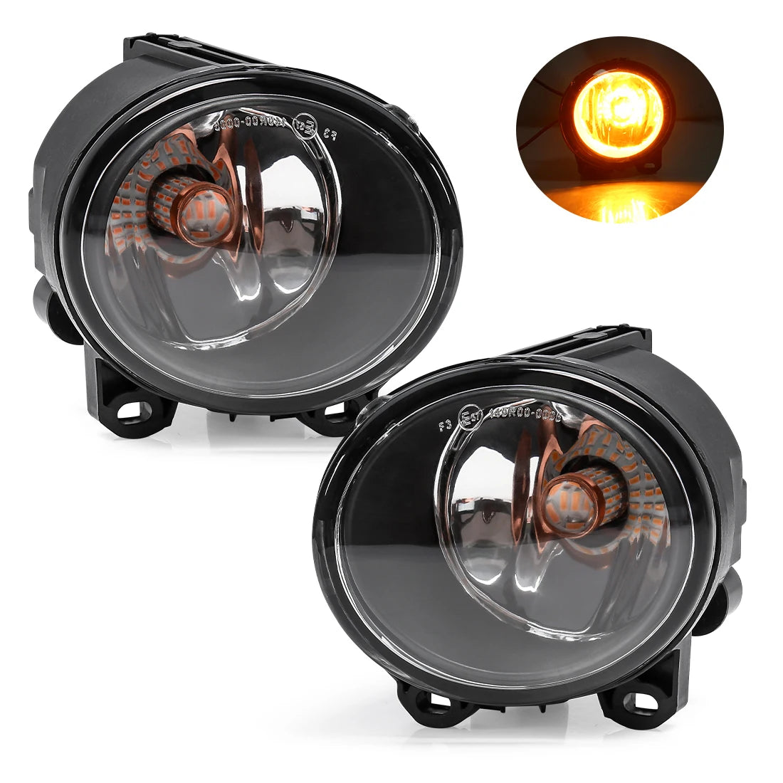 BMW Fog Light Daytime Running Lamp Replacement 63177839865 63177839866 Halogen/LED