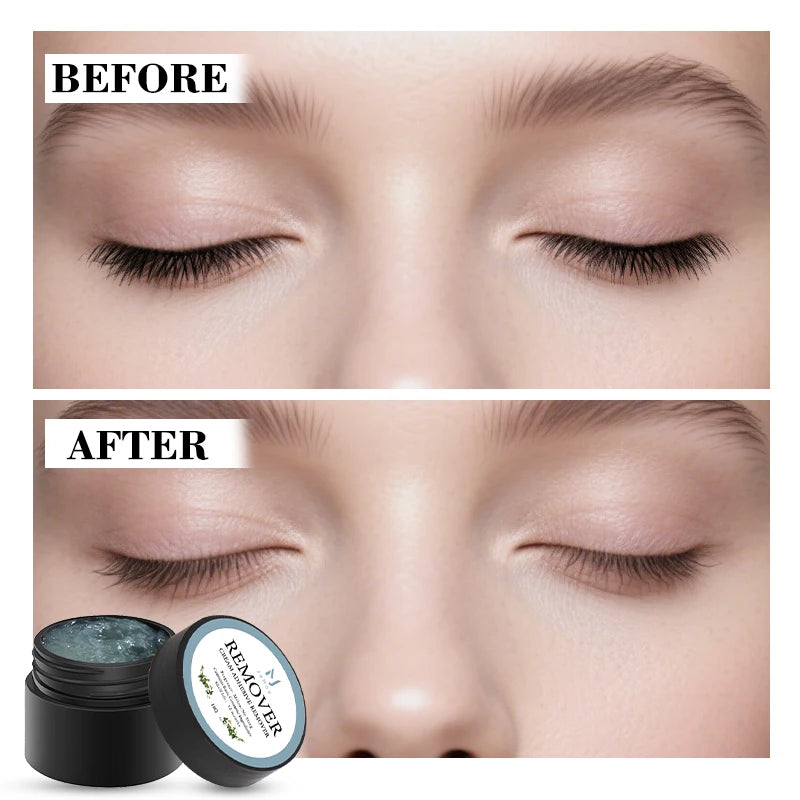 Eyelash Extension Glue Remover Cream 15g - Lash Adhesive Remover for False Lashes