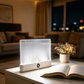 LED Book Light and Night Light 2 in 1, 3 Color Temperatures & Stepless Dimming, USB Rechargeable Reading Light with Timer for Ni